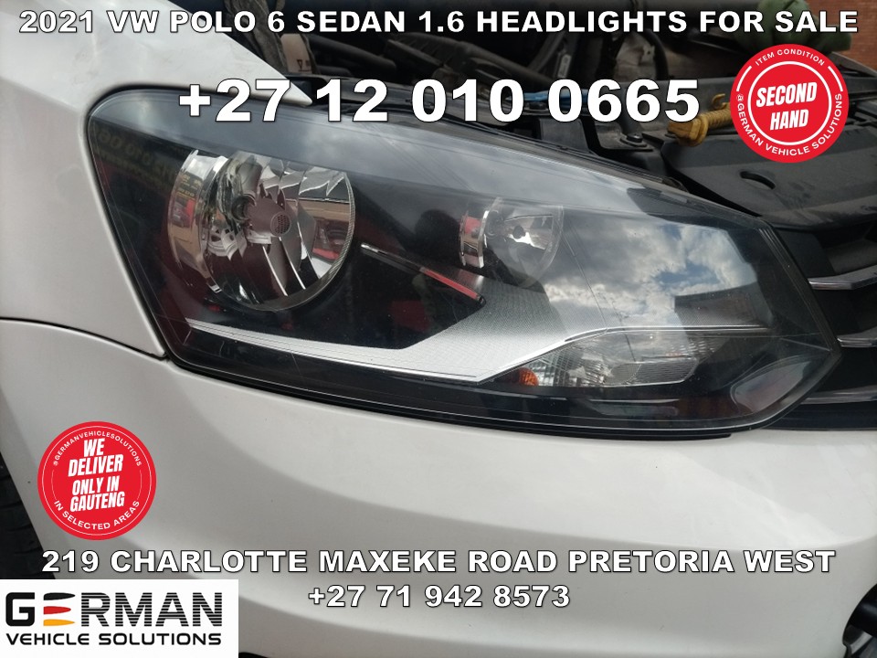 2021 VW polo 6 sedan 1.6 headlights for sale - Private Seller