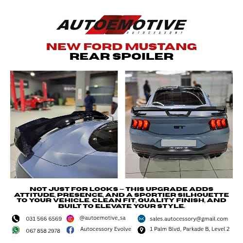 NEW FORD MUSTANG REAR SPOILER COMPATIBLE - Private Seller NEW FORD MUSTANG REAR SPOILER COMPATIBLE - Private Seller