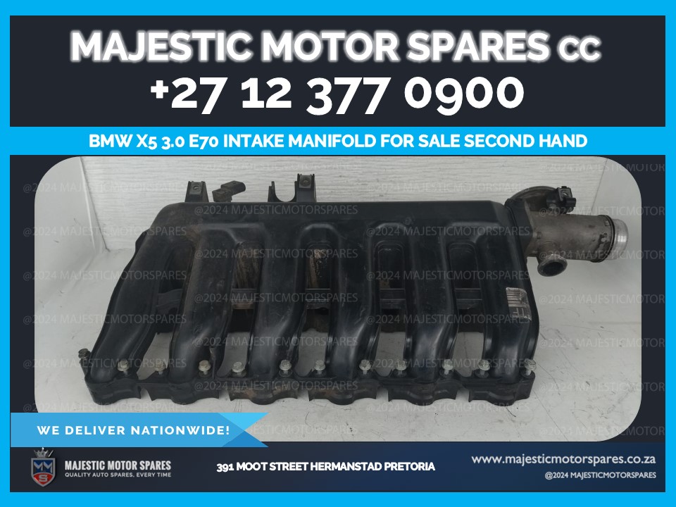 BMW x5 3.0 e70 intake manifold for sale – used genuine bmw parts - Private Seller BMW x5 3.0 e70 intake manifold for sale – used genuine bmw parts - Private Seller