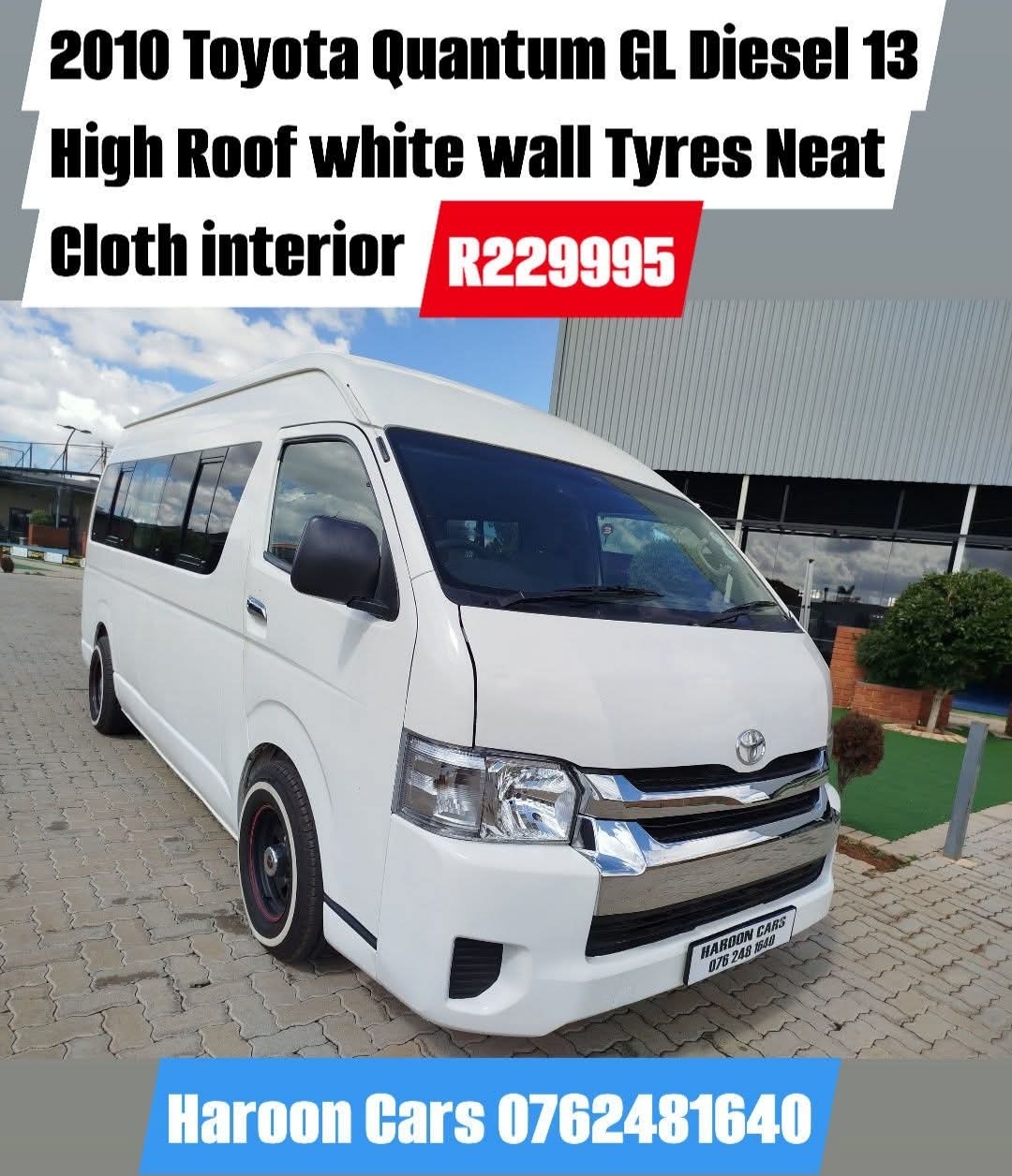 Used 2010 Toyota Quantum 2.5D-4D Ses-fikile - Private Seller Used 2010 Toyota Quantum 2.5D-4D Ses-fikile - Private Seller