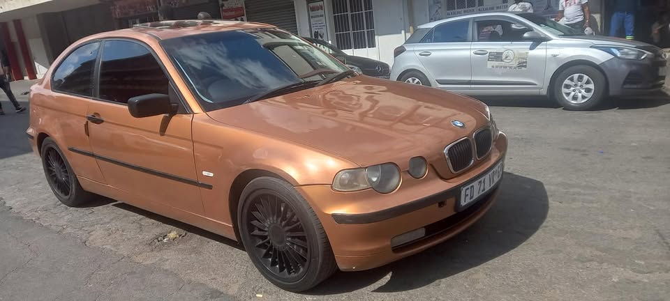 2002 BMW 318ti COUPE PETROL, MANUAL, ORANGE COLOUR, 16300KM