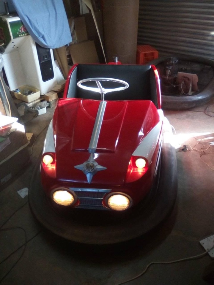 Vintage Dodgem Car (Stampkar) For Sale Vintage Dodgem Car (Stampkar) For Sale