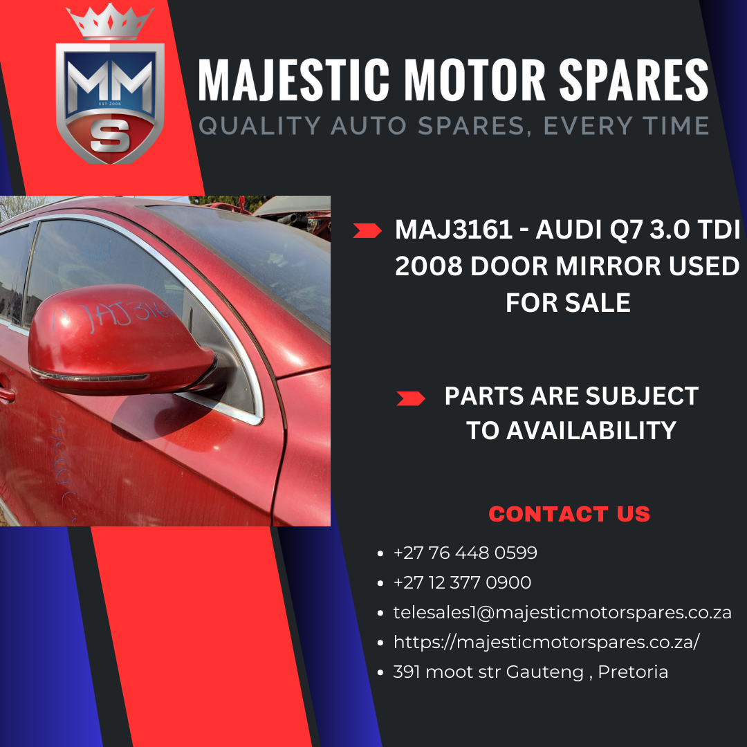 2008 Audi Q7 3.0 TDI Door mirror used for sale - Private Seller 2008 Audi Q7 3.0 TDI Door mirror used for sale - Private Seller