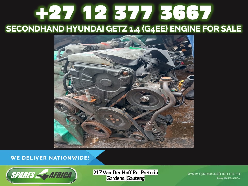 Hyundai Getz 1.4 (G4EE) 2007 Model Engine For Sale - Private Seller Hyundai Getz 1.4 (G4EE) 2007 Model Engine For Sale - Private Seller