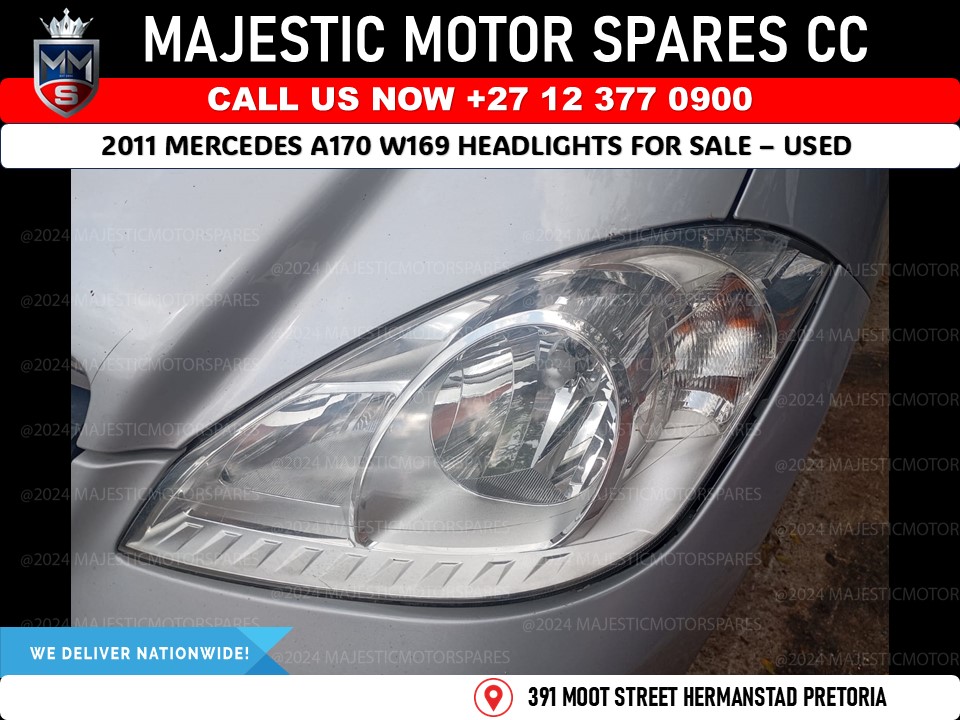 2011 Mercedes Benz A170 W169 Headlights for Sale - Used - Private Seller 2011 Mercedes Benz A170 W169 Headlights for Sale - Used - Private Seller
