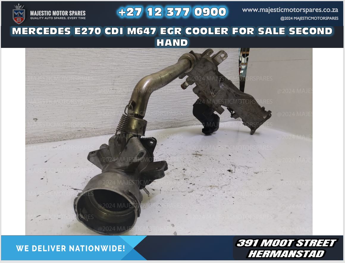 Mercedes W270 CDI M647 EGR Cooler for sale – Used - Private Seller Mercedes W270 CDI M647 EGR Cooler for sale – Used - Private Seller