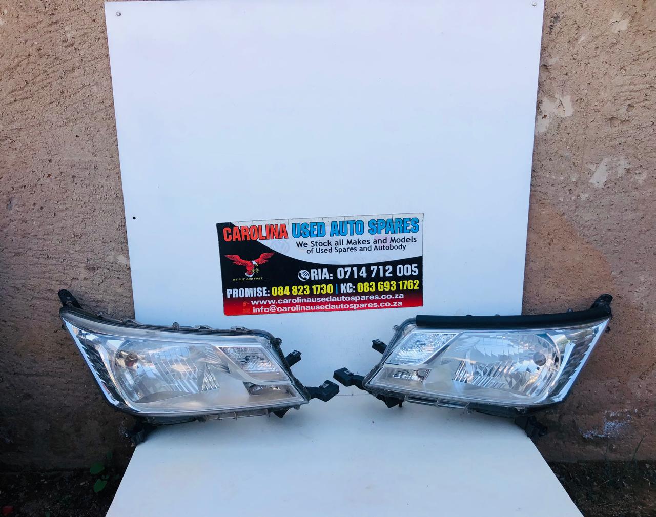 Toyota Quantum left and right headlight (2022-2024) - Private Seller Toyota Quantum left and right headlight (2022-2024) - Private Seller