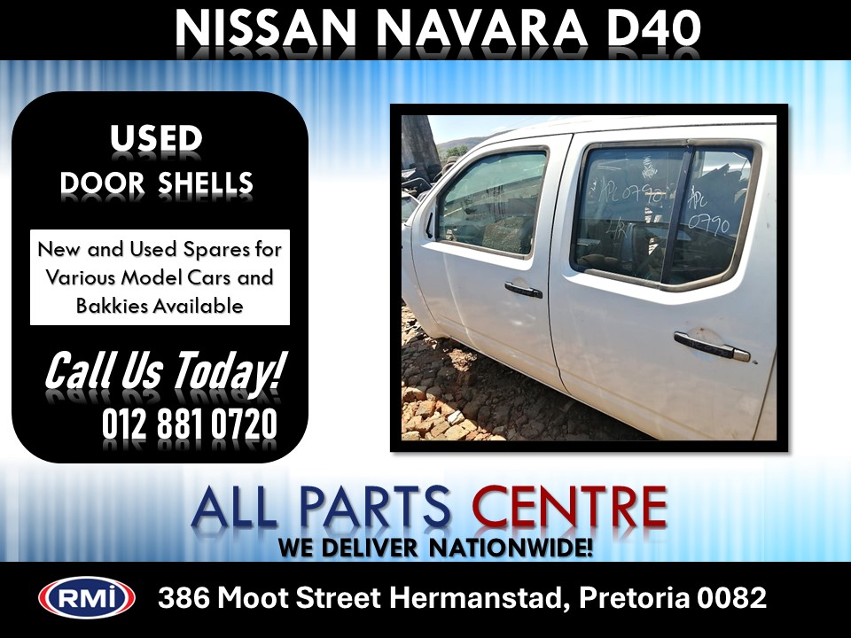 Nissan Navara D40 Used Door Shells for Sale - Private Seller Nissan Navara D40 Used Door Shells for Sale - Private Seller