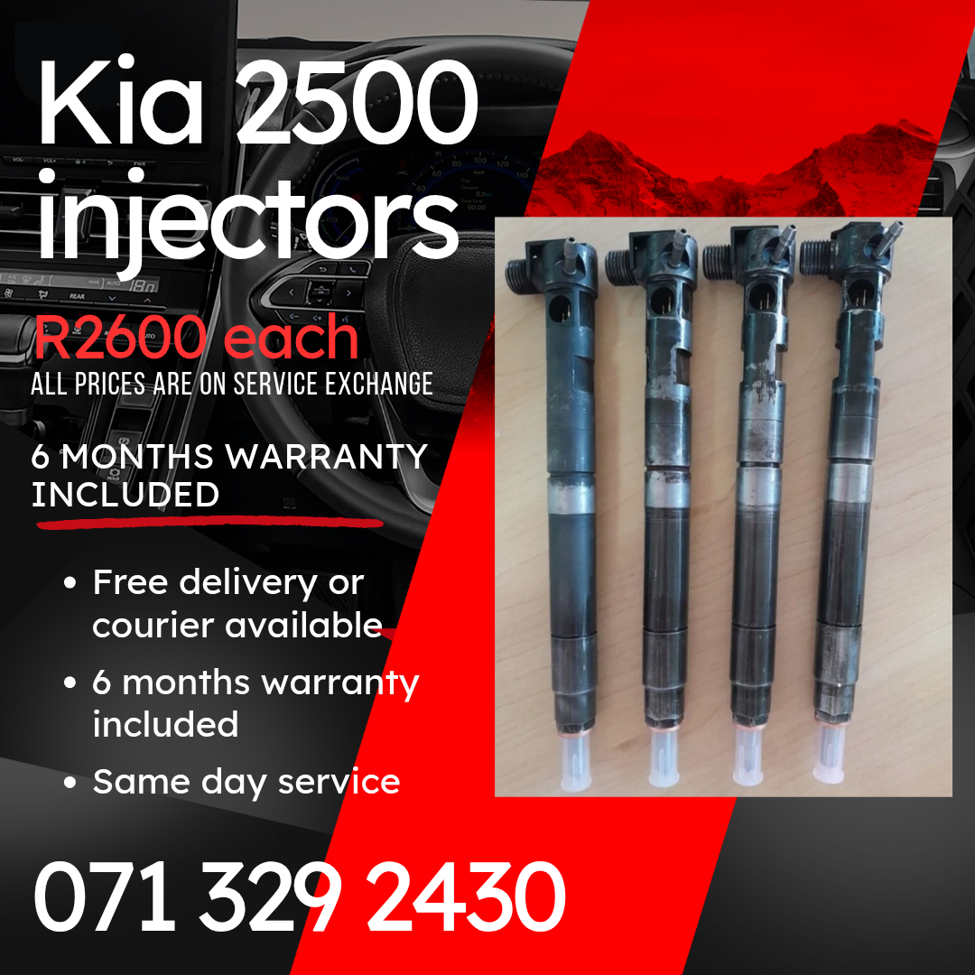 KIA 2500 INJECTORS FOR SALE WITH WARRANTY INCLUDED - Private Seller