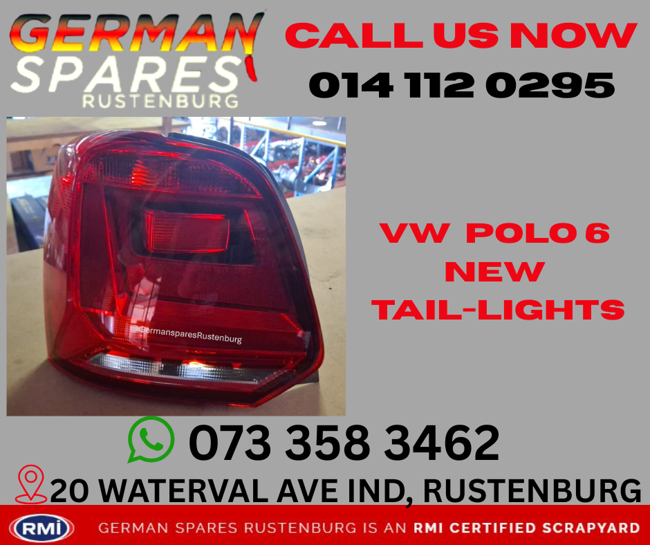 VW POLO 6 NEW TAIL-LIGHTS - Private Seller VW POLO 6 NEW TAIL-LIGHTS - Private Seller