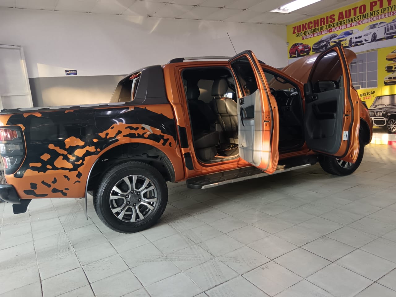2017 FORD RANGER 3.2 6SPEED 4X4 WILDTRACkK172.000KM