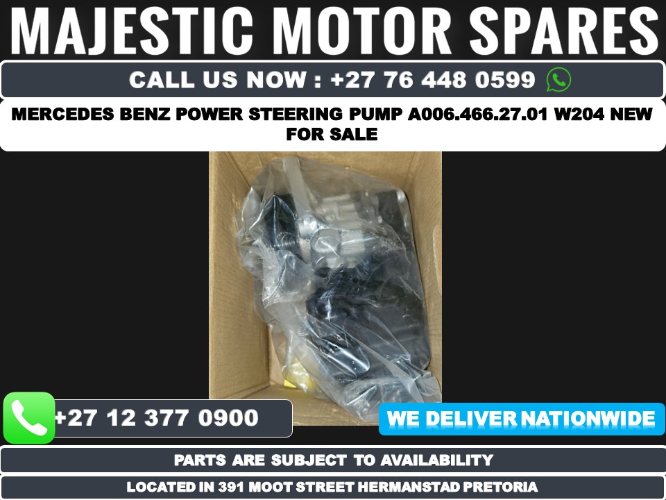 Mercedes Benz A006.466.27.01 W204 power steering pump - Private Seller Mercedes Benz A006.466.27.01 W204 power steering pump - Private Seller