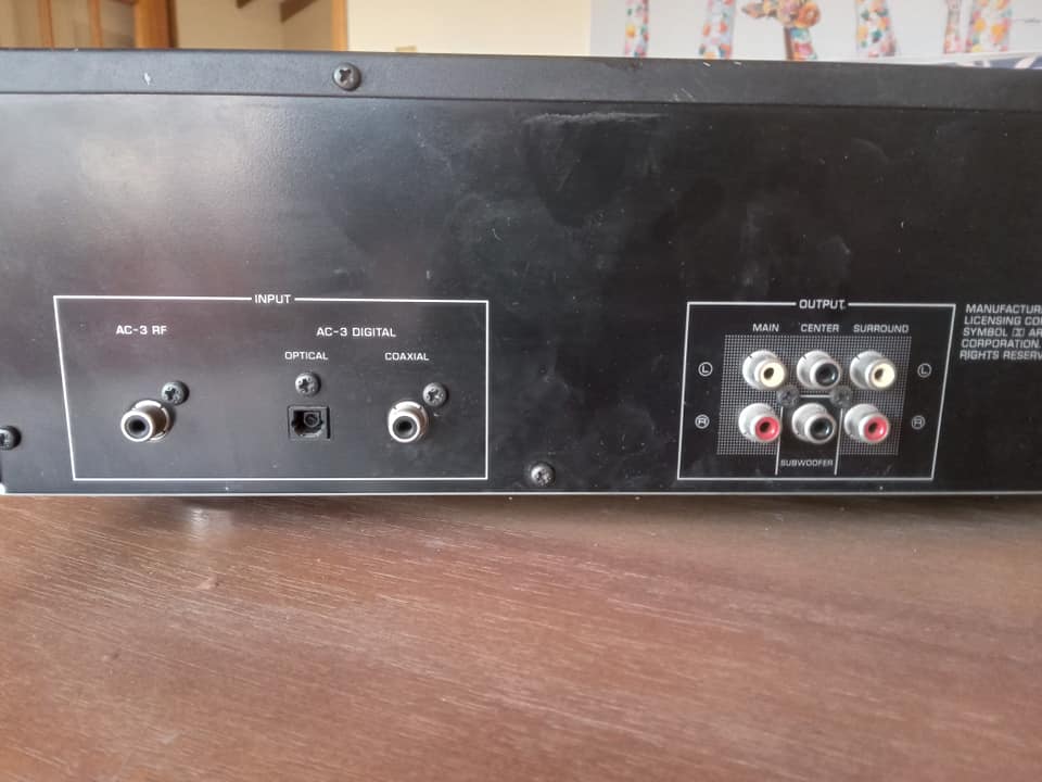 Yamaha natural sound processor DDP-1 NOT AN AMP
