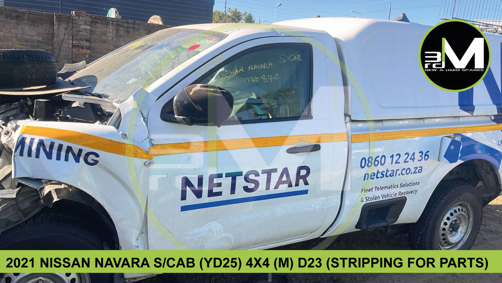 2021 NISSAN NAVARA S/CAB (YD25) 4X4 (M) (STRIPPING FOR PARTS) - Private Seller 2021 NISSAN NAVARA S/CAB (YD25) 4X4 (M) (STRIPPING FOR PARTS) - Private Seller