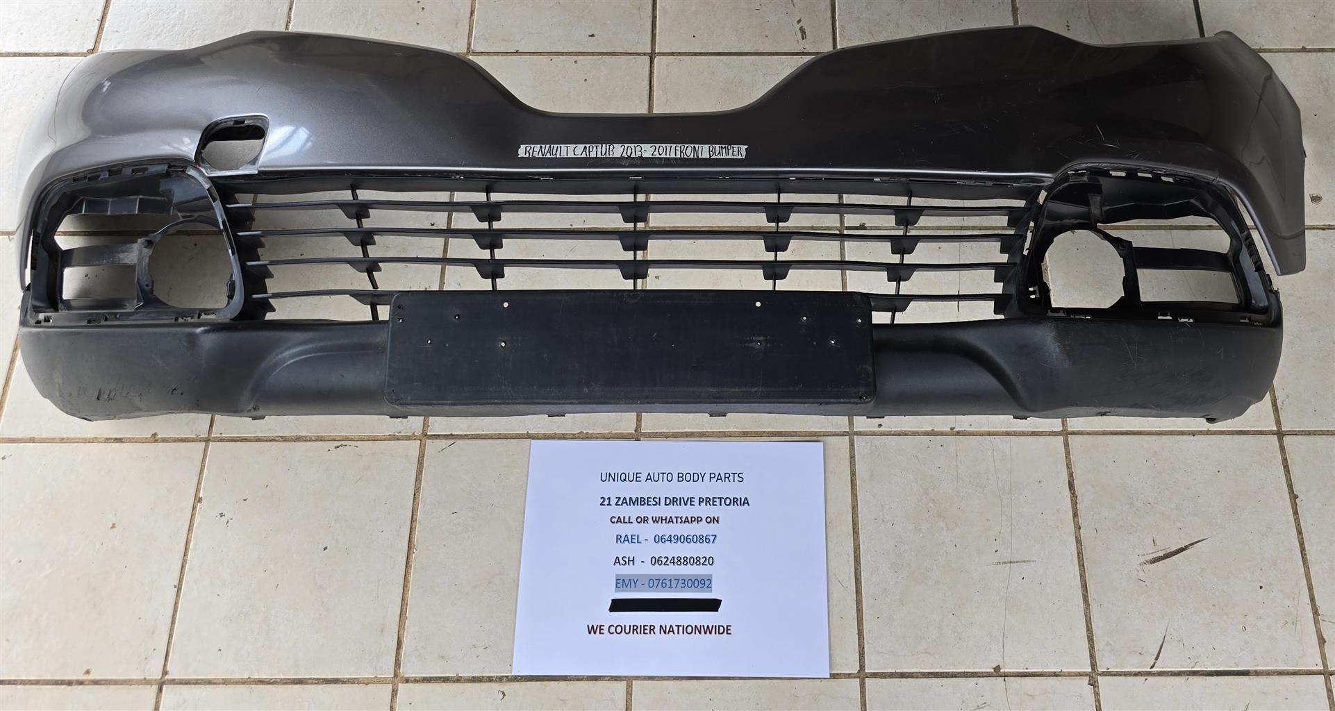 Renault Captur 2013 – 2017 Front Bumper Renault Captur 2013 – 2017 Front Bumper