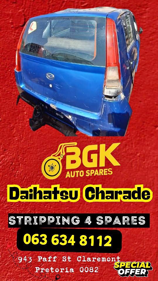 Daihatsu Charade stripping for spares - Private Seller Daihatsu Charade stripping for spares - Private Seller