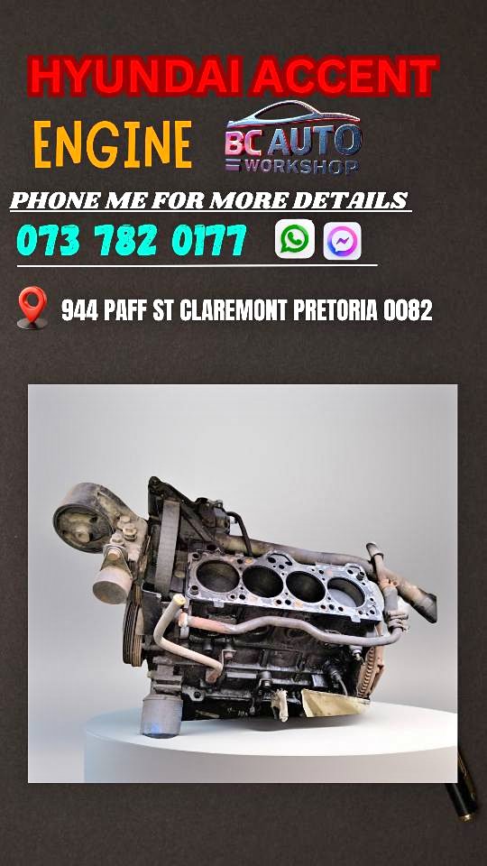 Hyundai Accent engine Call or WhatsApp me - Private Seller Hyundai Accent engine Call or WhatsApp me - Private Seller