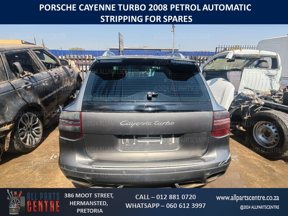 Porsche Cayenne Turbo 2008 petrol automatic stripping for spares
