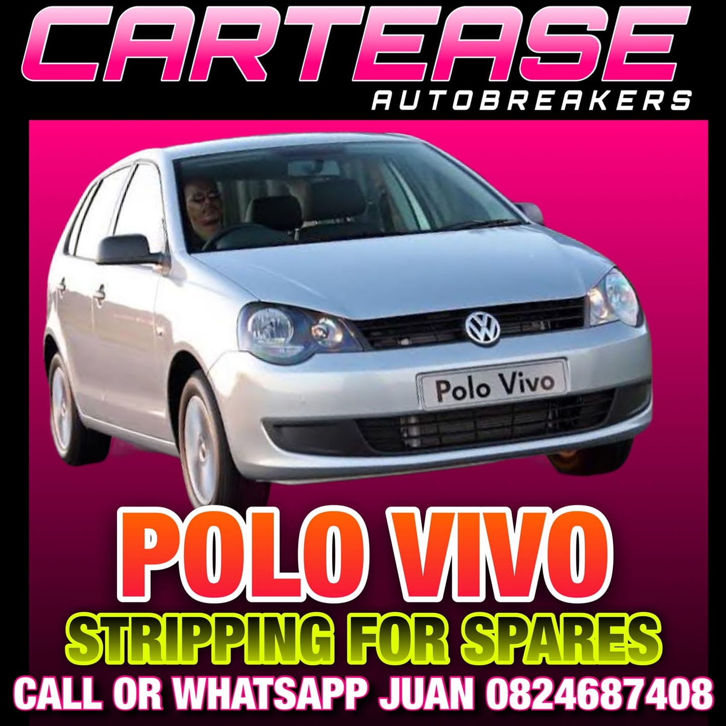 VW POLO VIVO 2010 1.6LT #CLS STRIPPING FOR SPARES - Private Seller VW POLO VIVO 2010 1.6LT #CLS STRIPPING FOR SPARES - Private Seller