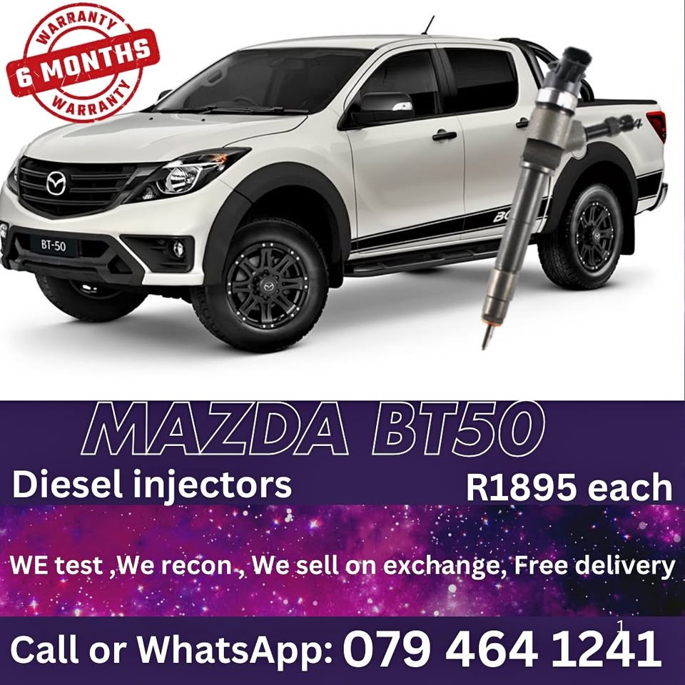 MAZDA BT50 DIESEL INJECTORS - Private Seller MAZDA BT50 DIESEL INJECTORS - Private Seller