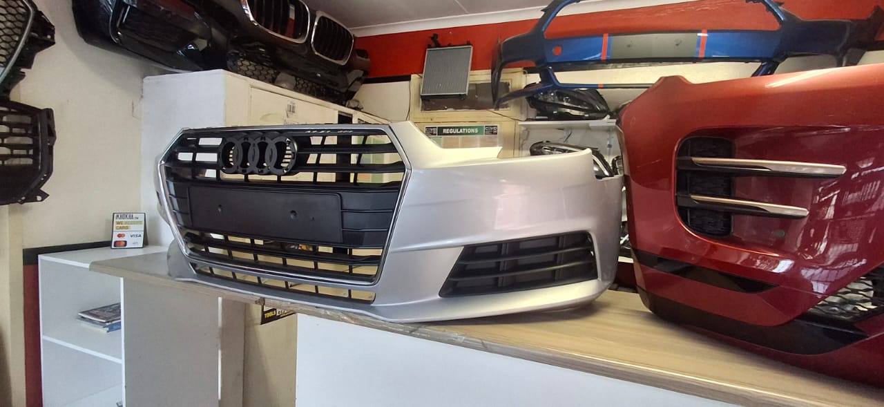 2018 AUDI A4 B9 COMPLETE BUMPER IN GOOD CONDITON FOR SALE - Private Seller
