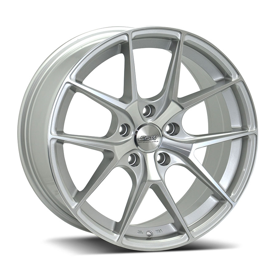 18″ SSW S308 5/108 Super Silver Alloy Wheels