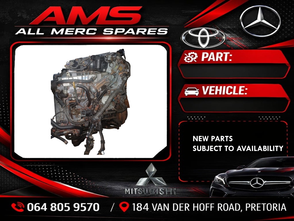 USED TOYOTA 1KD COMPLETE ENGINE – DIESEL TURBO POWER - Private Seller USED TOYOTA 1KD COMPLETE ENGINE – DIESEL TURBO POWER - Private Seller