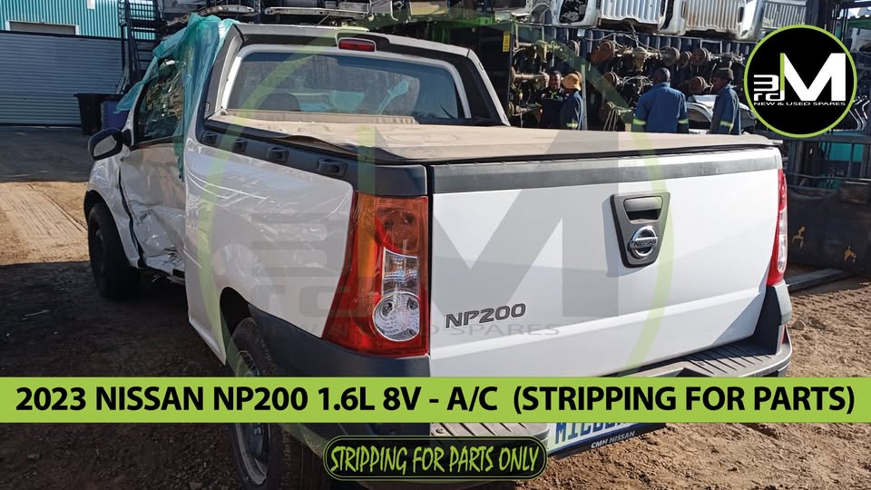 2023 NISSAN NP200 1.6 BASE 8V A/C (STRIPPING FOR PARTS) - Private Seller 2023 NISSAN NP200 1.6 BASE 8V A/C (STRIPPING FOR PARTS) - Private Seller