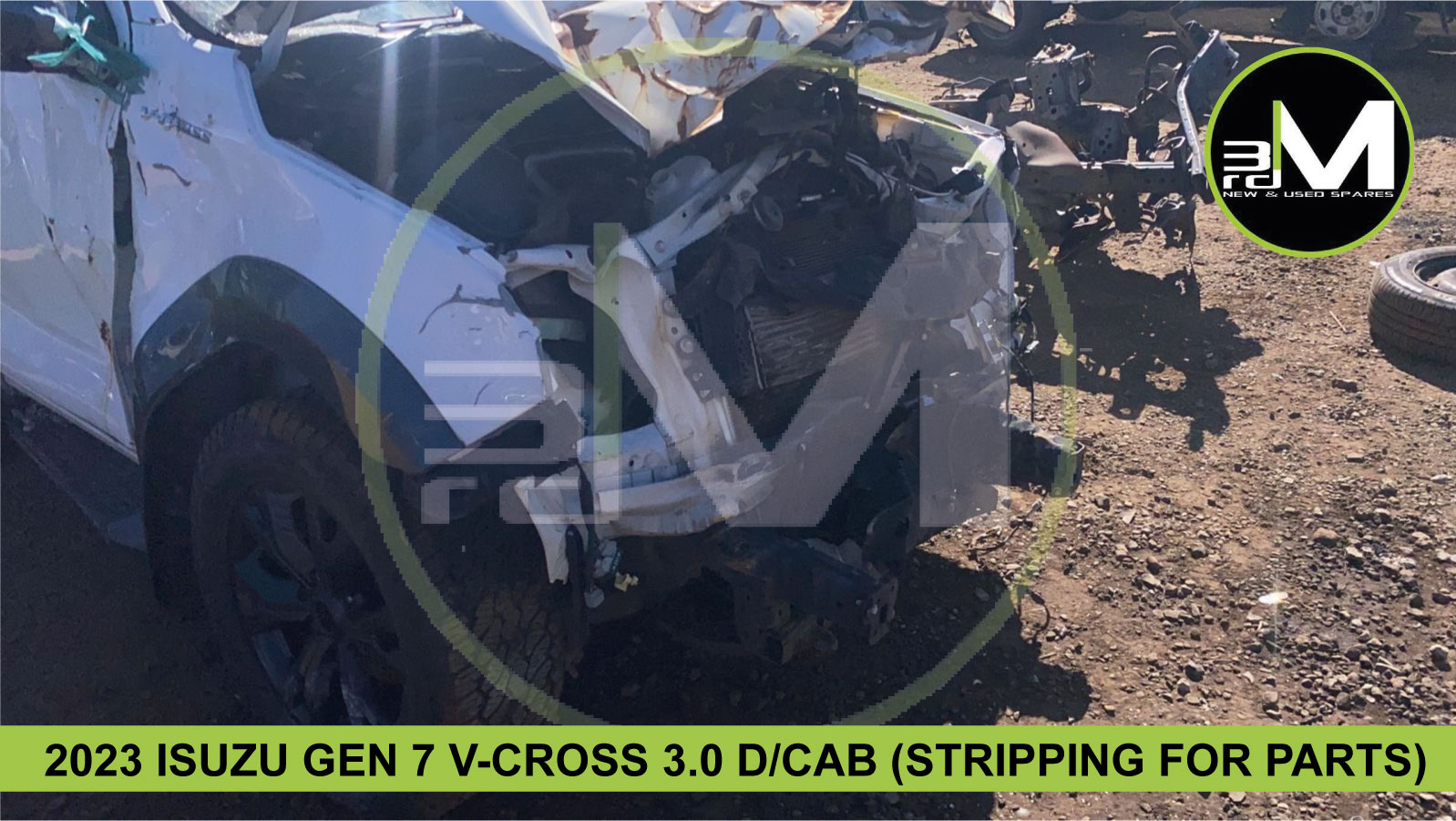 2023 ISUZU GEN 7 V-CROSS 3.0 D/CAB (STRIPPING FOR PARTS)