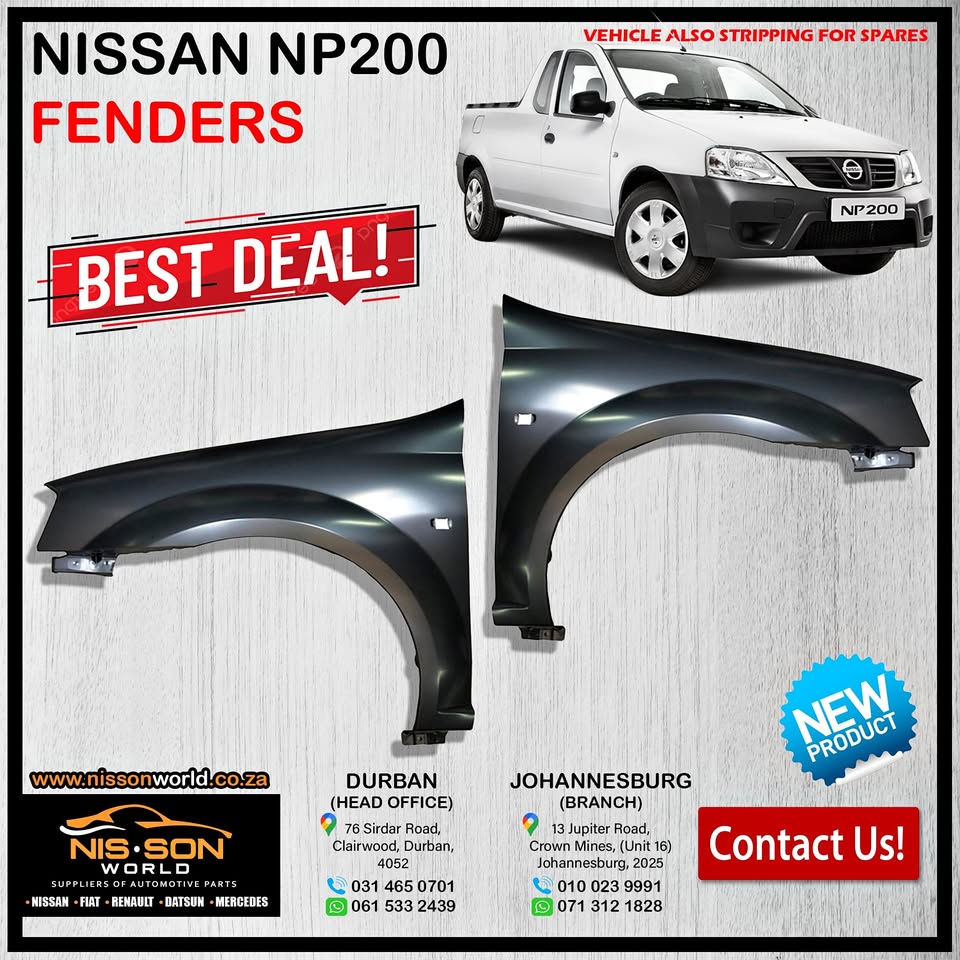 NISSAN NP200 FENDERS - Private Seller NISSAN NP200 FENDERS - Private Seller