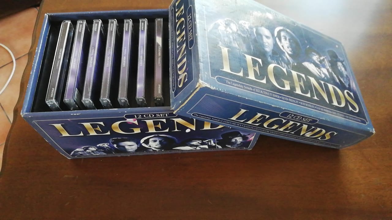 12 CD Legends Collectors set. 