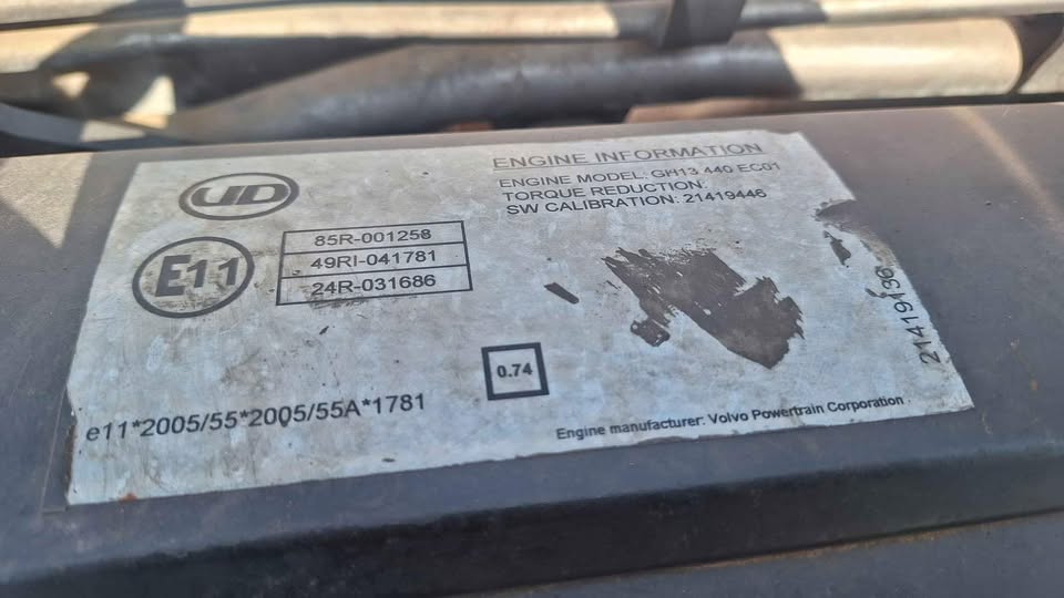 Nissan UD Quon GH13 engine&gearbox available