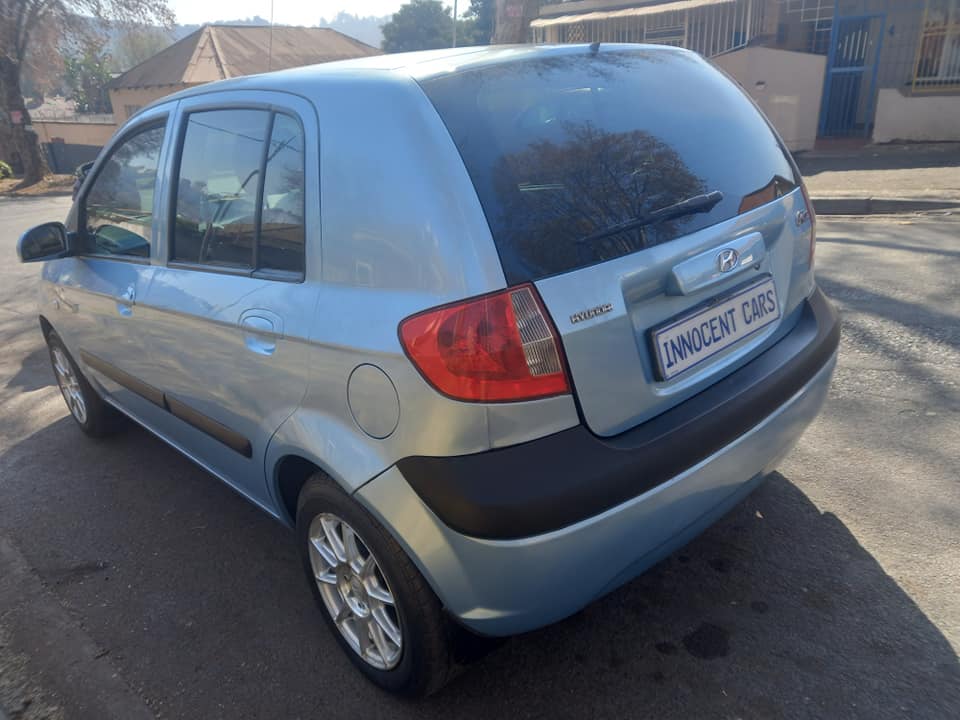 2011 HYUNDAI GETZ HATCHBACK 1.6 ENGINE PETROL, MANUAL, BLUE COLOR