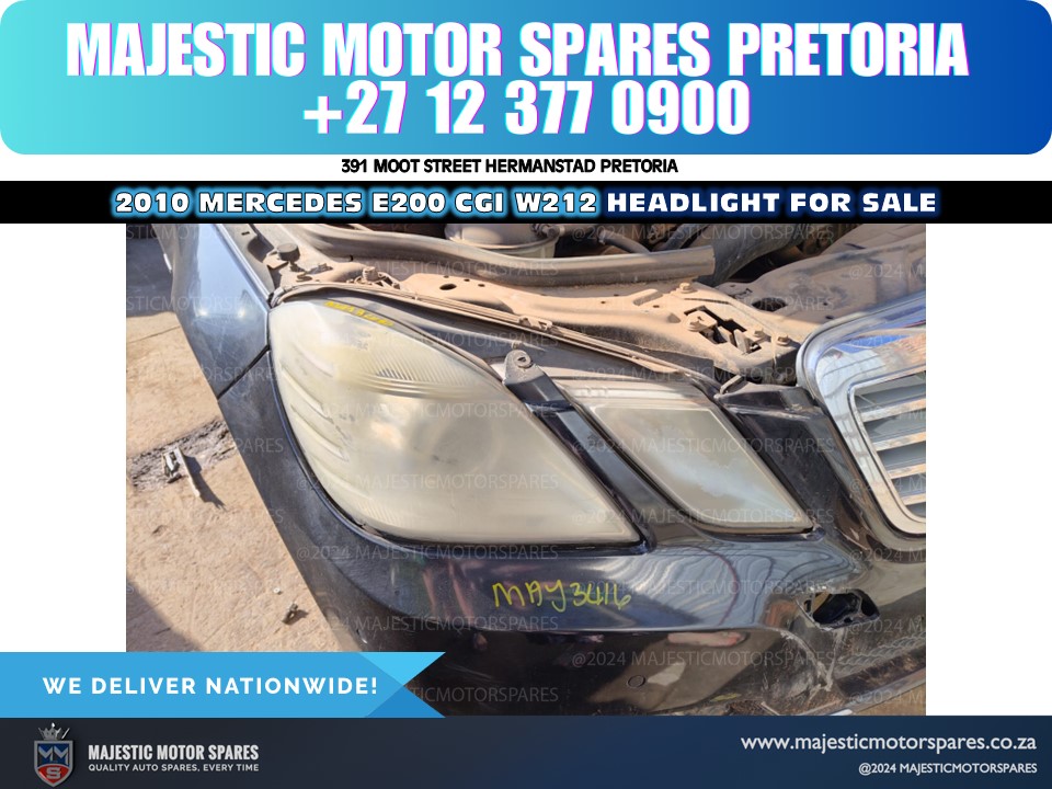 2010 mercedes-benz e200 cgi headlights for sale - Private Seller