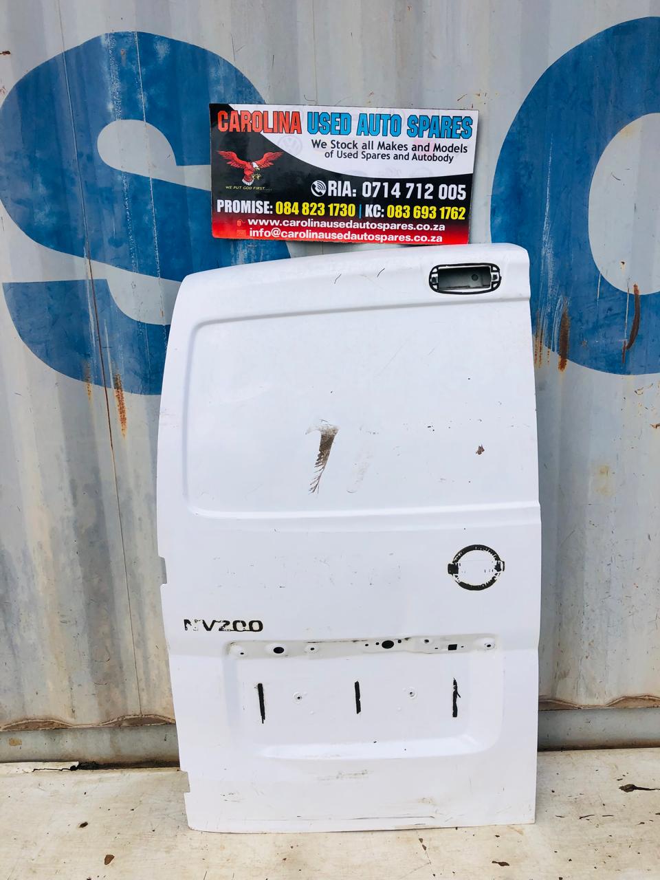 Nissan NV200 panel van rear/back left side door - Private Seller Nissan NV200 panel van rear/back left side door - Private Seller