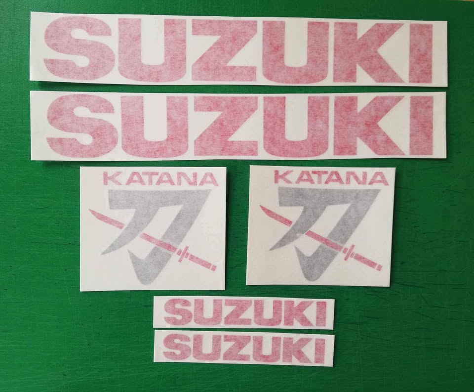 Suzuki Katana decals stickers graphics kits - Private Seller Suzuki Katana decals stickers graphics kits - Private Seller