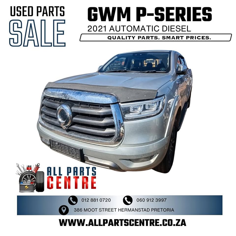 GWM P-Series 2021 Automatic Diesel Stripping for Spares - Private Seller GWM P-Series 2021 Automatic Diesel Stripping for Spares - Private Seller