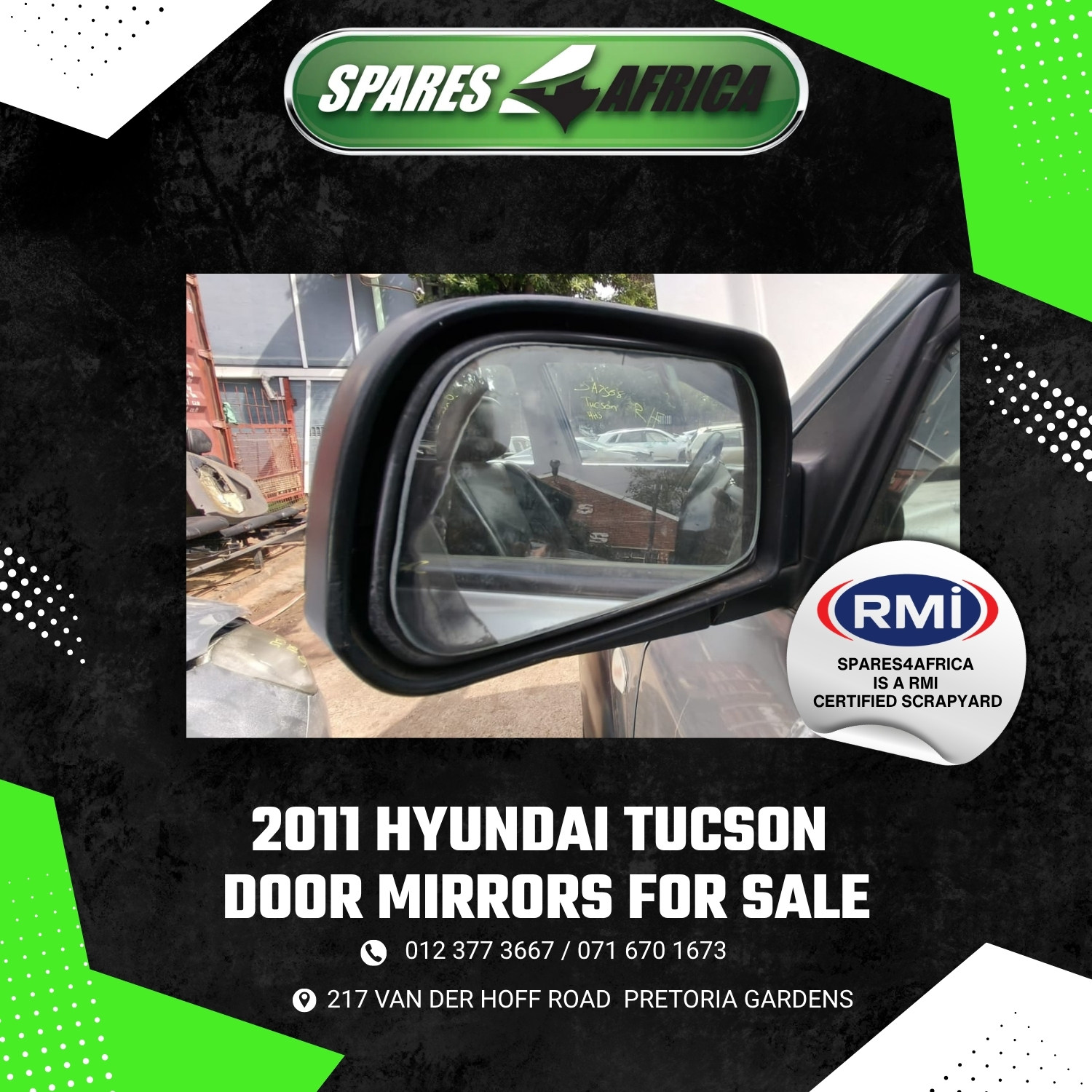 2011 HYUNDAI TUCSON DOOR MIRROR (USED) – FOR SALE - Private Seller 2011 HYUNDAI TUCSON DOOR MIRROR (USED) – FOR SALE - Private Seller