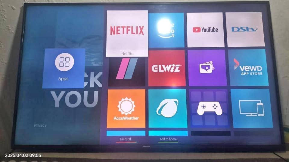 Hisence 60inch Smart Hisence 60inch Smart