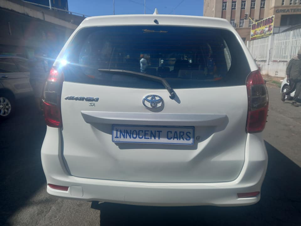 2020 TOYOTA AVANZA 1.5SX PETROL, MANUAL TRANSMISSION WHITE COLOUR