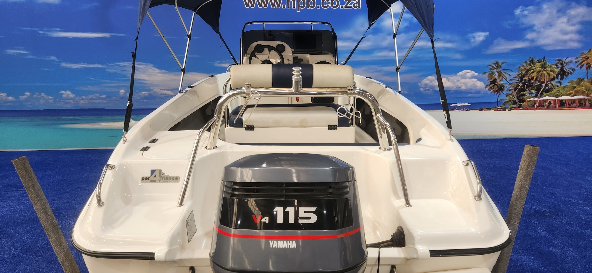 EXPLORER 510 CC ON TRAILER 115 HP YAMAHA 177 HOUR