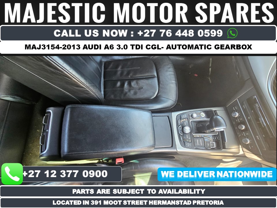 MAJ-3154 2013 Audi A6 3.0 TDI CGL automatic gearbox for sale - Private Seller