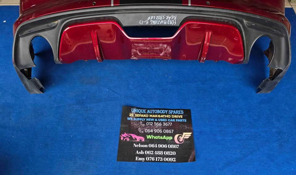 Ford Mustang Rear Bumper With Spoiler - Private Seller
