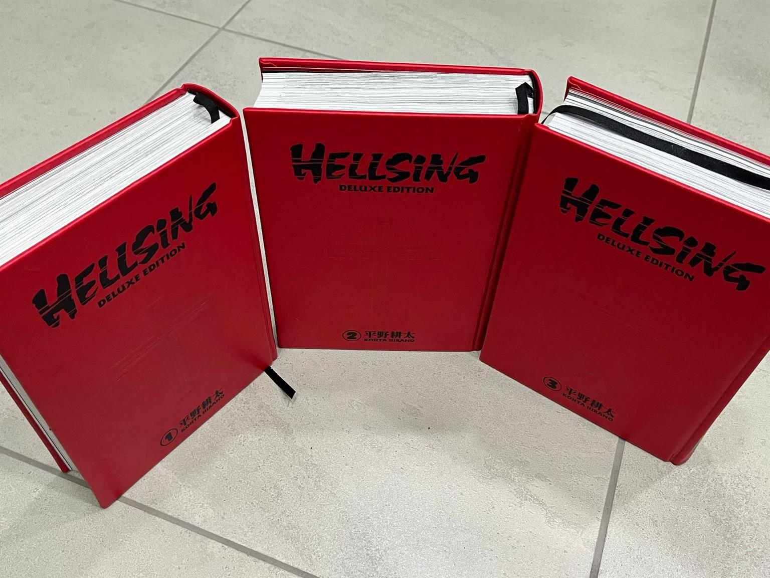 HELLSING DELUXE EDITON ALL VOLUMES 1-3