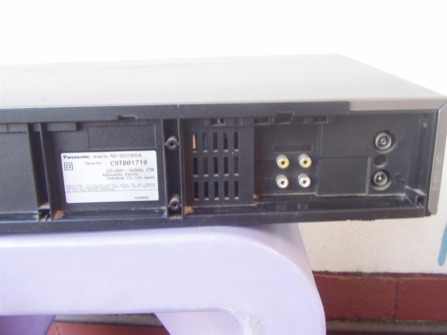 Panasonic Video Machine (VCR) - NV-SD230 