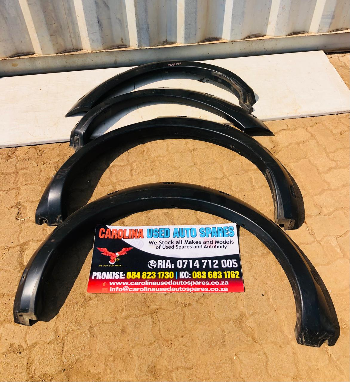 Nissan Navara front and rear/back wheel arch set (2016-2023) - Private Seller Nissan Navara front and rear/back wheel arch set (2016-2023) - Private Seller