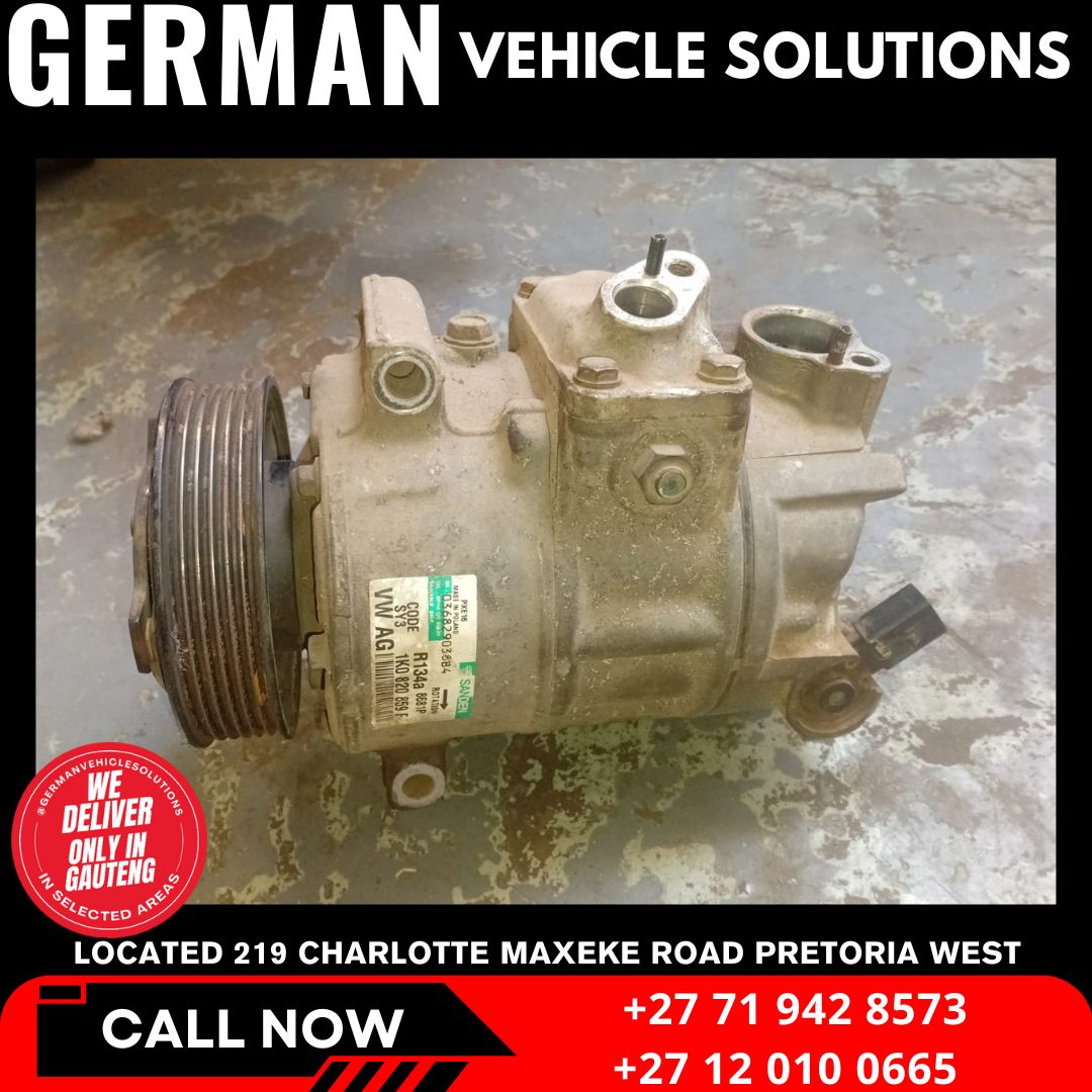 Volkswagen air con compressor pump 1k0 820 859 f for sale used - Private Seller