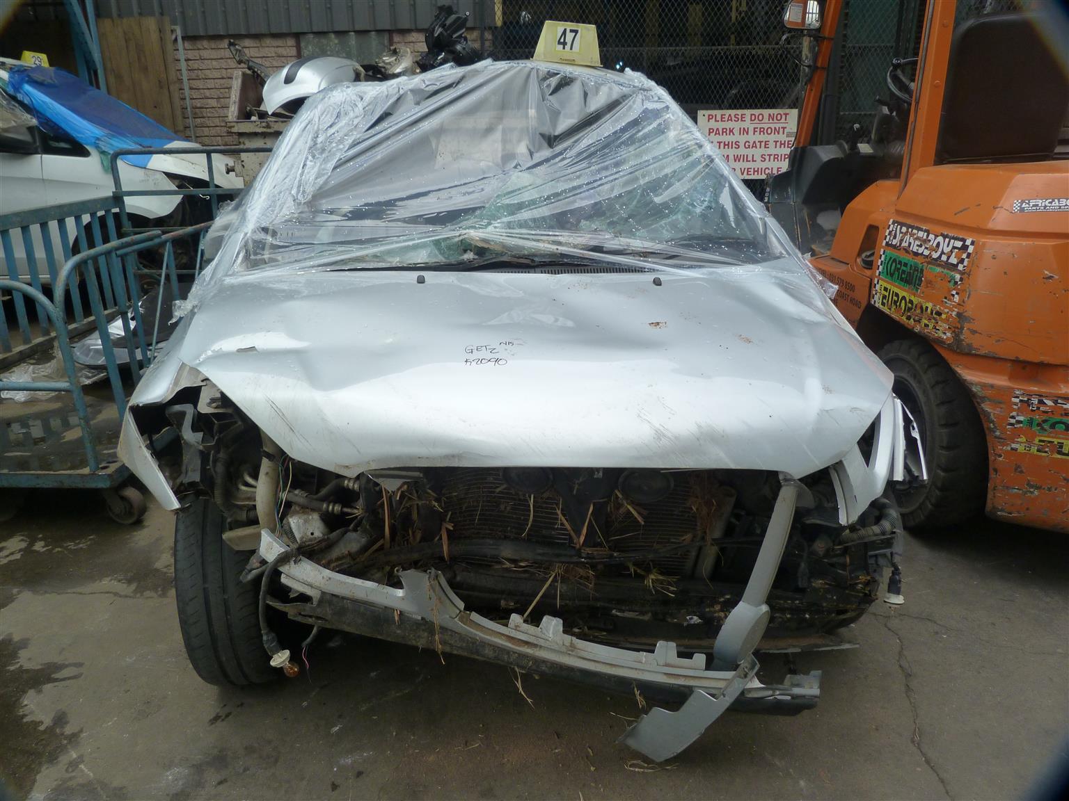 Hyundai Getz 1.4 Manual Silver - 2008 STRIPPING FOR SPARES - Private Seller Hyundai Getz 1.4 Manual Silver - 2008 STRIPPING FOR SPARES - Private Seller