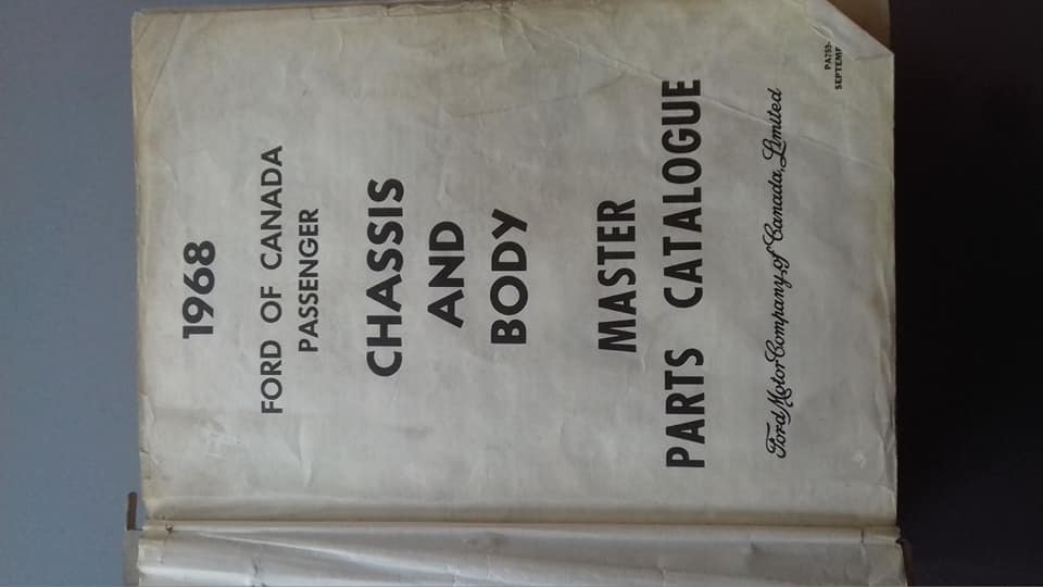 2 x Original 1968 Ford part catalogue - Private Seller 2 x Original 1968 Ford part catalogue - Private Seller