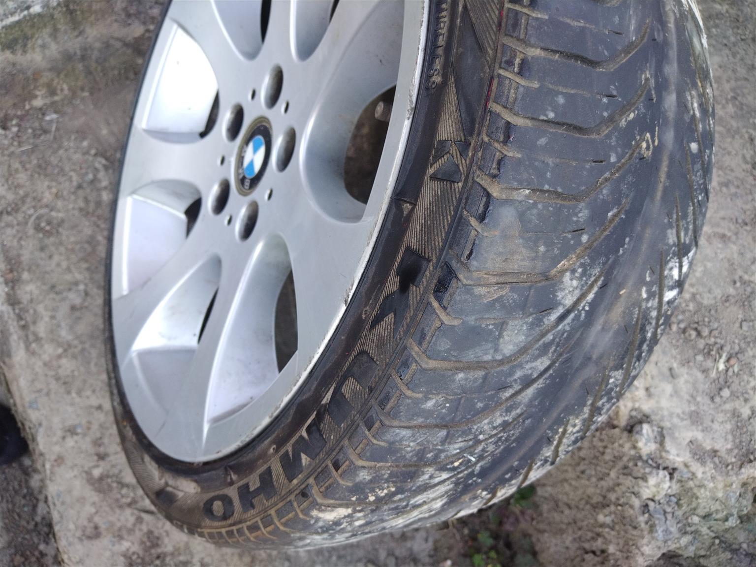 Bmw Ellipsoid 18" rims and tyres